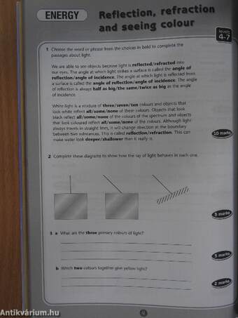 Collins Revision KS3 Science Revision Guide Levels 5-7