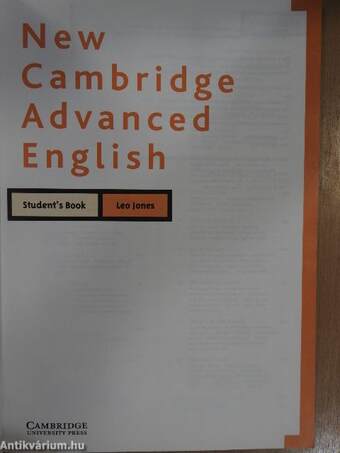 New Cambridge Advanced English - Student's Book