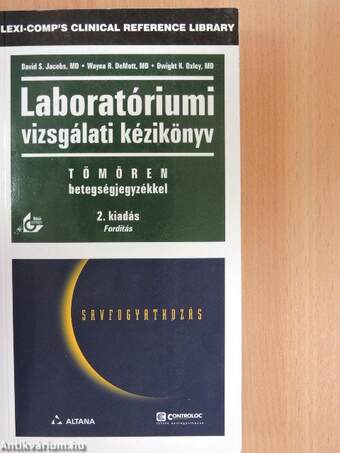 Laboratóriumi vizsgálati kézikönyv