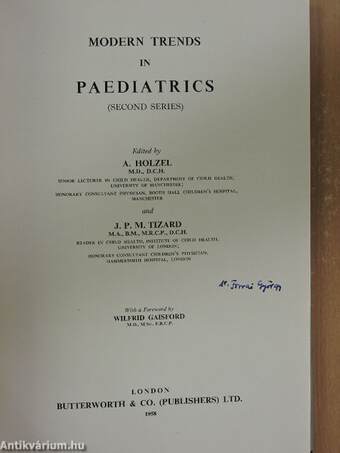 Modern Trends in Paediatrics
