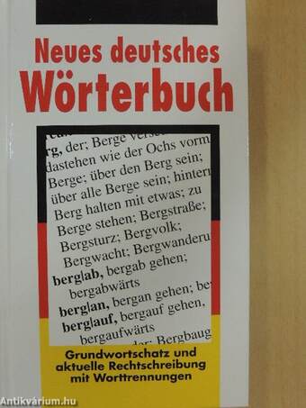 Neues deutsches Wörterbuch von A-Z