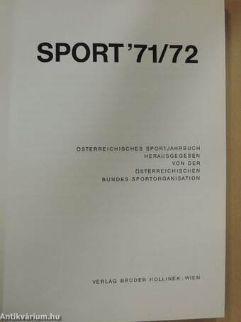 Sport '71/72