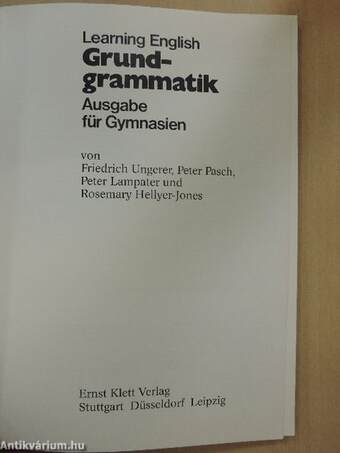 Grundgrammatik