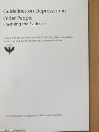 Guidelines on Depression in Older People