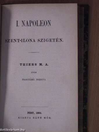 Waterloo/I. Napoleon Szent-Ilona szigetén