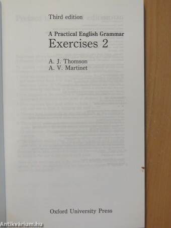 A Practical English Grammar Exercises 2