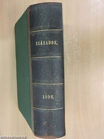 Századok 1898/1-10./A Magyar Történelmi Társulat Névkönyve