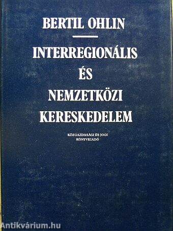 Interregionális és nemzetközi kereskedelem