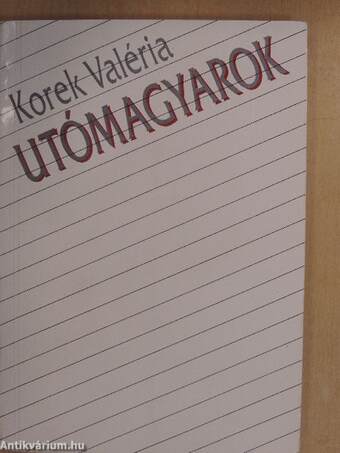 Utómagyarok