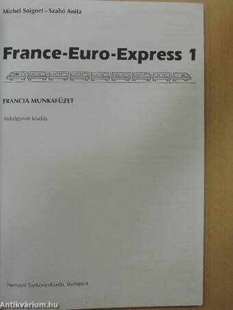 France-Euro-Express 1. - Francia munkafüzet