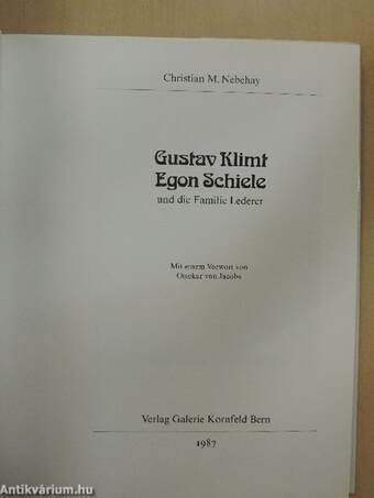 Gustav Klimt, Egon Schiele und die Familie Lederer