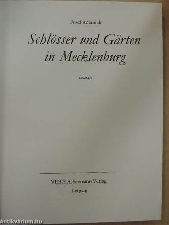 Schlösser und Gärten in Mecklenburg