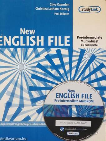 New English File - Pre-intermediate - Munkafüzet - CD-vel