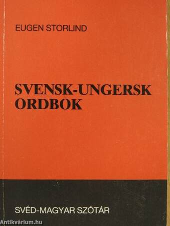 Svéd-magyar szótár/Svensk-Ungersk ordbok