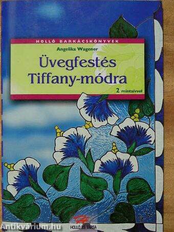 Üvegfestés Tiffany-módra