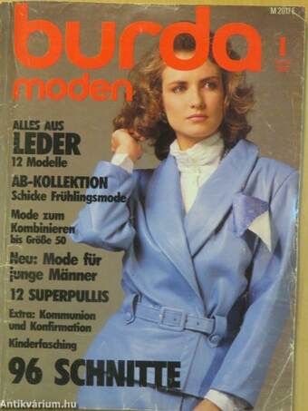 Burda Moden 1986. Januar-Dezember