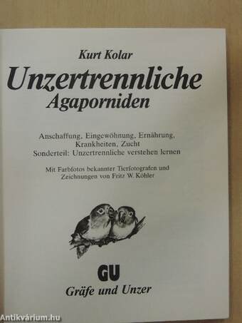 Unzertrennliche - Agaporniden