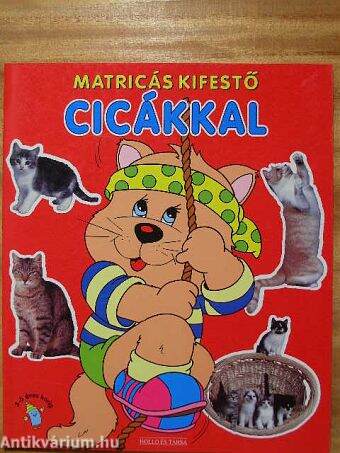 Matricás kifestő cicákkal