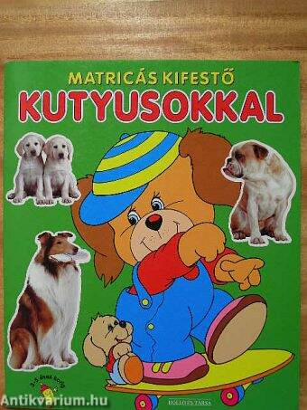 Matricás kifestő kutyusokkal