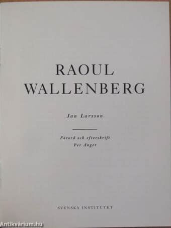 Raoul Wallenberg