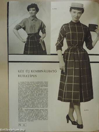 Divat és textil 1955. február