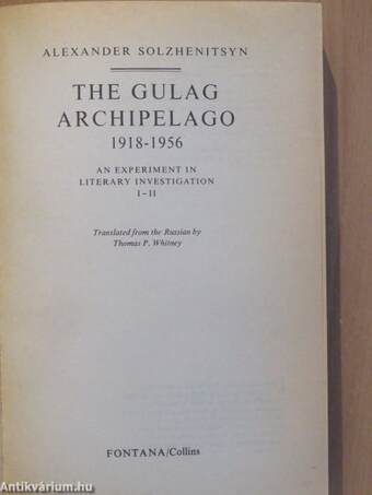 The Gulag Archipelago 1918-1956.