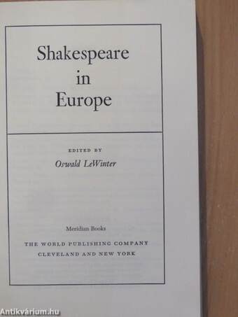 Shakespeare in Europe