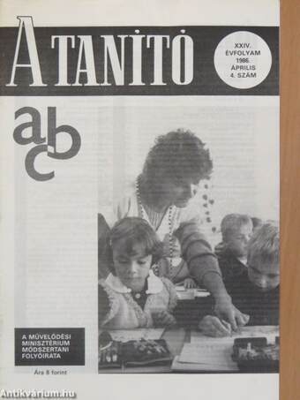 A Tanító 1986. április