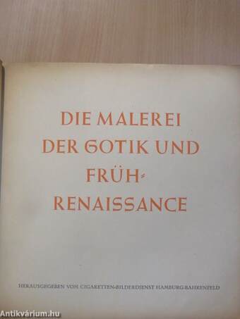 Die Malerei der Gotik und Frührenaissance