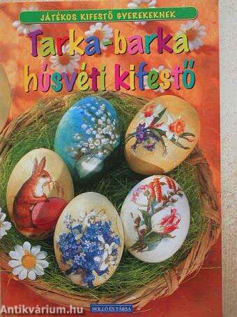 Tarka-barka húsvéti kifestő