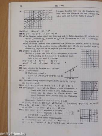 Lehrbuch der Mathematik 5. - Lösungen