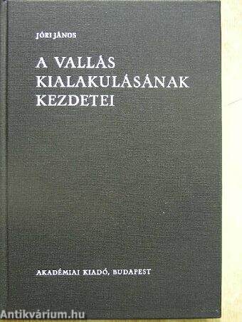 A vallás kialakulásának kezdetei