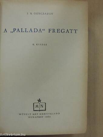 A "Pallada" fregatt