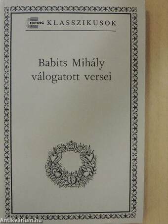 Babits Mihály válogatott versei