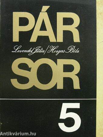 Pár sor 5.