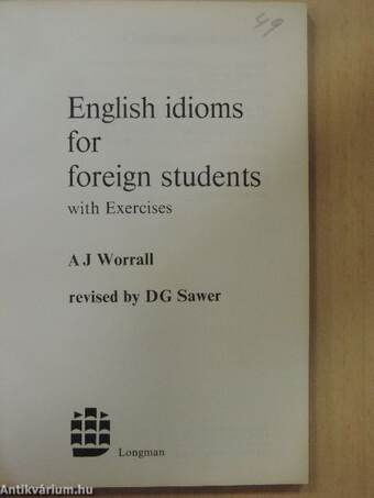 English idioms for foreign students