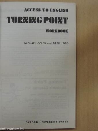 Turning Point - Workbook