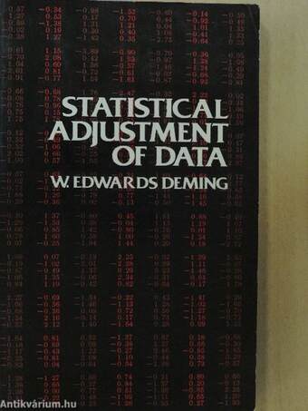 Statistical Adjustment of Data