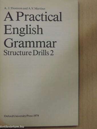 A Practical English Grammar - Structure Drills 2