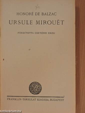 Ursule Mirouët