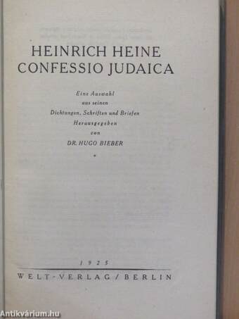 Confessio Judaica