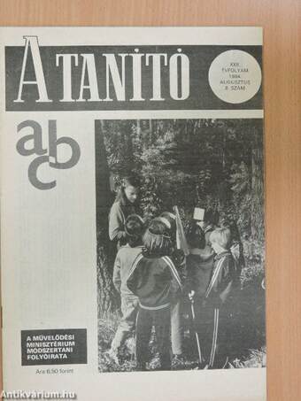 A Tanító 1984. augusztus