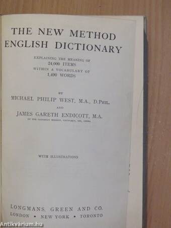 The New Method English Dictionary