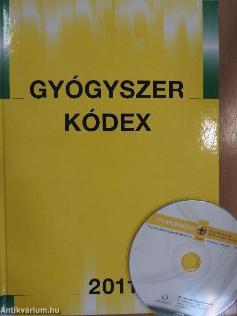 Gyógyszer kódex 2011 - CD-vel