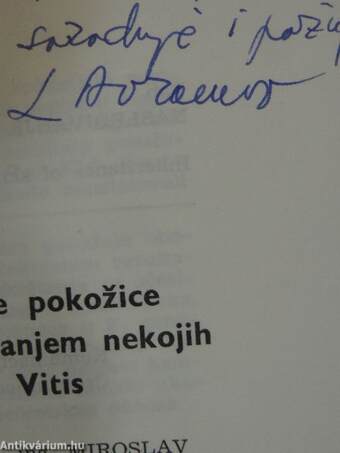 Prilog proucavanju nasledivanja boje pokozice bobice u F1 generaciji dobivenoj ukrstanjem nekojih sorti evro-azijske grupe roda Vitis (dedikált példány)