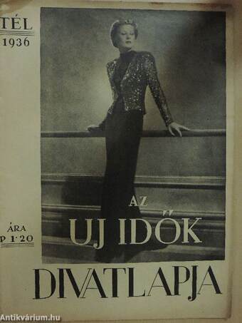 Az Uj Idők Divatlapja 1936. Tél