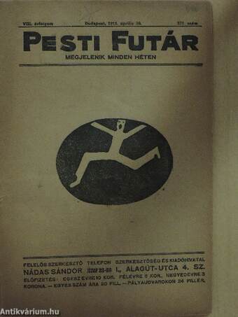 Pesti Futár 1915. április 30.