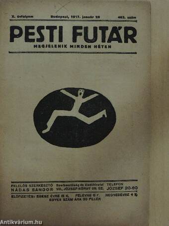 Pesti Futár 1917. január 26.