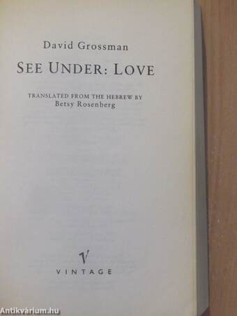 See under: love