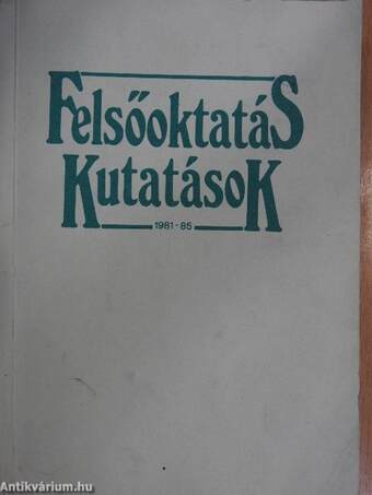 Felsőoktatás-kutatások